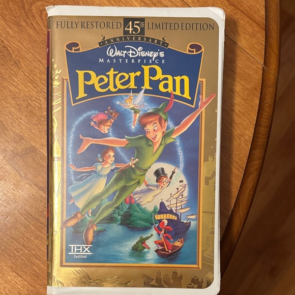 Walt Disney Other - Walt Disney's Peter Pan Masterpiece 45th Anniversary VHS